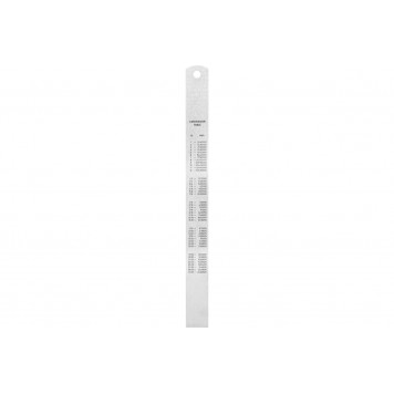 Линейка DL8030Y стальная 300мм, нержавеющая сталь Deli-1