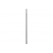 Линейка DL8050Y стальная 500мм нержавеющая сталь Deli