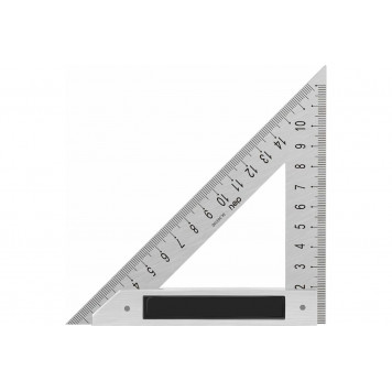 Угольник DL303150 150мм из нержавеющей стали, Deli