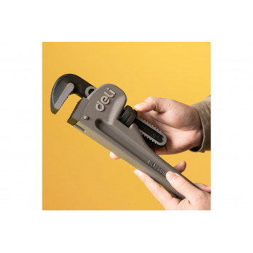 Трубный ключ DL105018 облегченный 405 мм DELI-2