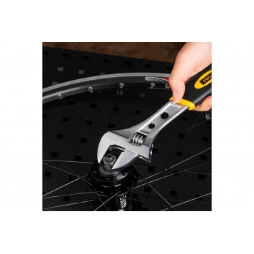 Ключ DL30110 разводной 250мм 0-33мм, с обрезиненной рукояткой, Deli-4