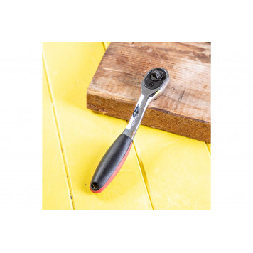 Трещотка DL2324 1/4", 155 мм, 72 зуба DELI-4