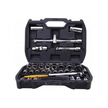 Набор DL1032 торцевых головок и ключей 32шт 1/2", Deli