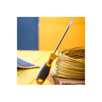 Отвёртка шлицевая DL6361501 6х150 мм, CR-V Deli-2