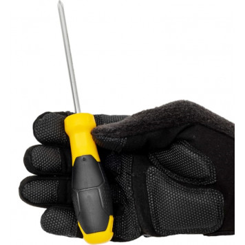 Отвёртка крестовая DL635100 PH1x100 мм, CR-V Deli-3