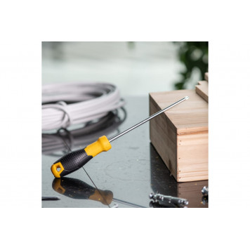 Отвёртка крестовая DL635150 PH1x150 мм, CR-V Deli-6