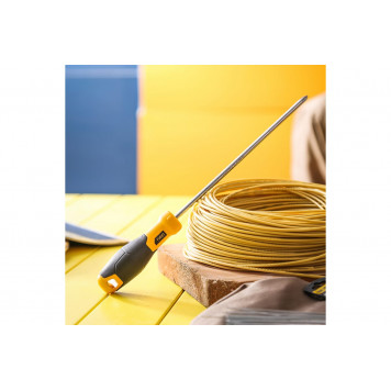 Отвёртка крестовая DL636200 PH2x200 мм, CR-V Deli-3