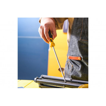 Отвёртка крестовая DL636200 PH2x200 мм, CR-V Deli-4