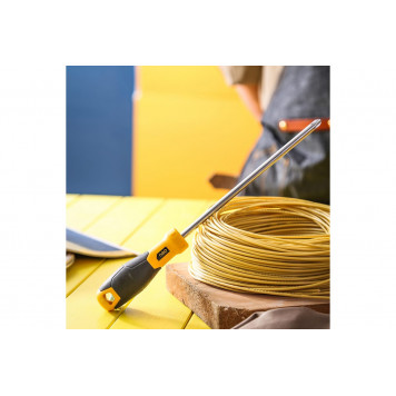 Отвёртка крестовая DL638200 PH3x200 мм, CR-V Deli-4