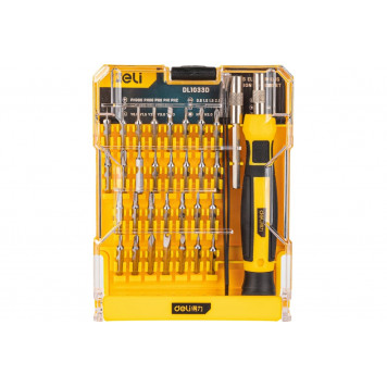 Набор DL1033D прецизионных отверток с пинцетом, Deli-5