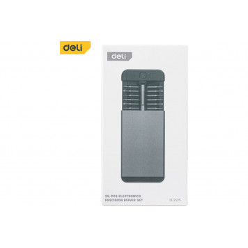 Набор DL3525 прецизионных отверток 25шт, Deli-4
