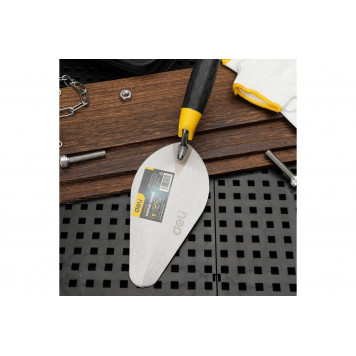 Мастерок DL509208 кельма 200мм, капля, Deli-4