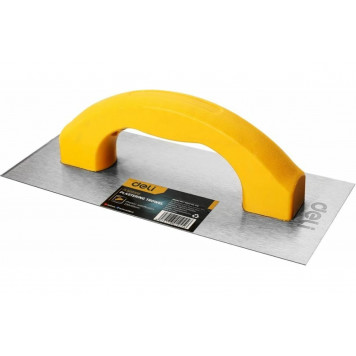 Мастерок DL509309 кельма штукатурная, прямоугольная 230х100мм, Deli-1