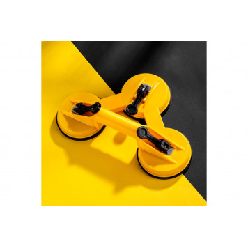 Присоска DL-XP23 для стекла тройная 3х118мм, 120кг, Deli-5