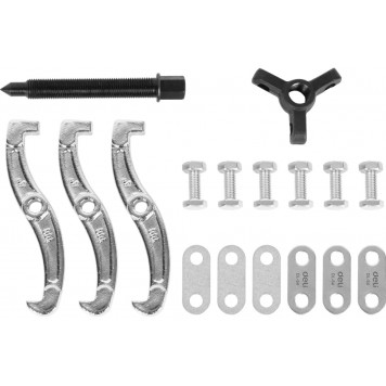 Съемник DL-S4 подшипников трехзахватный 100мм, Deli-4