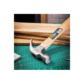 Молоток DL5250 c гвоздодером, 500 гр. Deli-2