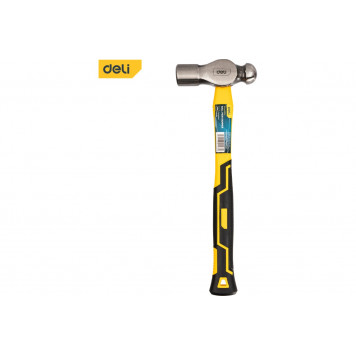 Молоток DL443024 рихтовочный 680гр фиберглассовая рукоять, Deli-1