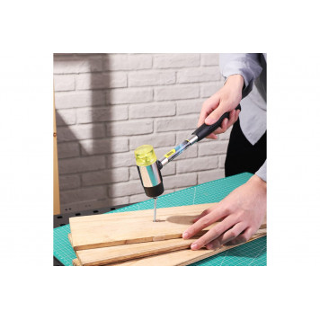 Молоток DL5340 рихтовочный безынерционный 560гр, 315мм, Deli-4