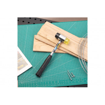 Молоток DL5340 рихтовочный безынерционный 560гр, 315мм, Deli-6