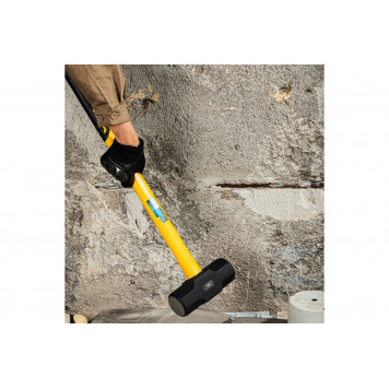 Кувалда DL6914  с ручкой из стекловолокна 5,4 кг, Deli-2