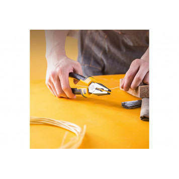 Плоскогубцы DL2008Z комбинированные 200мм, Deli-3