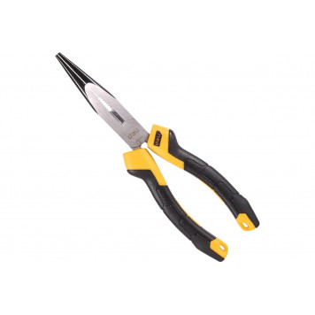 Удлиненные плоскогубцы DL2108Z 200мм, с прорезиненной рукоятью, Deli