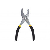 Пассатижи DL25506 переставные двухдиапазонные 150мм, прорезиненная двухкомпонентная рукоять, Deli