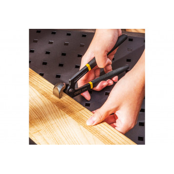 Клещи DL20308 столярные 200х24мм, прорезиненная рукоять, Deli-2