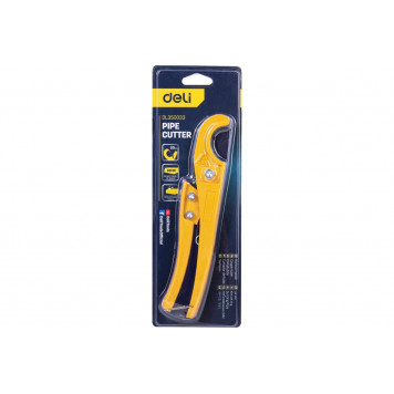 Труборез для пластиковых труб DL350033, 0-33мм, с тефлоновым покрытием, Deli-3