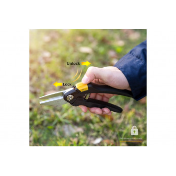 Секатор садовый DL580101, 200мм, Deli-9