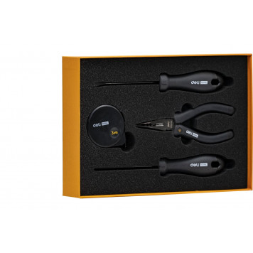 Набор HT0004 ручного инструмента, 4 предмета Deli-13