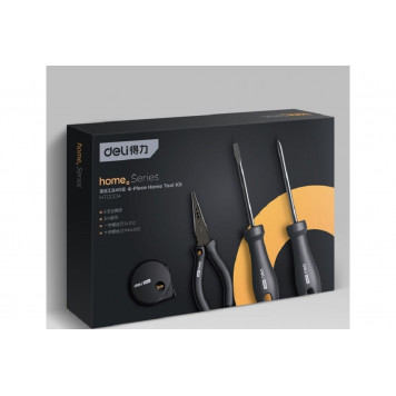 Набор HT0004 ручного инструмента, 4 предмета Deli