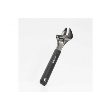 Ключ HT1508 разводной "Home Series Black" 200мм, рукоятка из Soft Touch пластика Deli-10