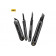 Нож технический HT4009 "Home Series Black" 9 мм, сегментированное лезвие Deli