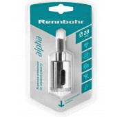 Коронка 676228 алмазная 28 мм с центрирующим сверлом по керамограниту и керамике "Rennbohr"