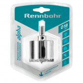 Коронка 676250 алмазная 50 мм с центрирующим сверлом по керамограниту и керамике "Rennbohr"