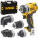Шуруповёрт DCD703NT-XJ бесщеточный 12В XR (без АКБ и ЗУ) + 4 насадки DEWALT