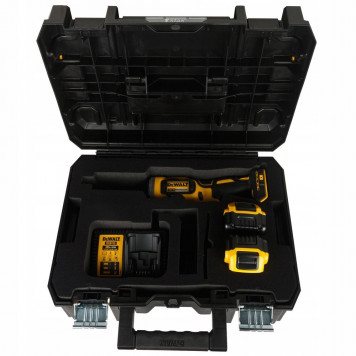 Шлифмашинка DCG426P2-QW прямая 18В XR 2х5 А/ч, в кейсе TSTAK DEWALT-4