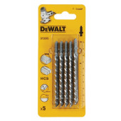 Полотно DT2075-QZ по дереву 100х75х4.2х60 мм, T144DP 5 шт. DEWALT