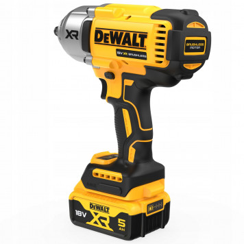 Гайковёрт DCF900P2T-QW импульсный 1/2", 18В XR 2х5 А/ч, в кейсе TSTAK DEWALT-5