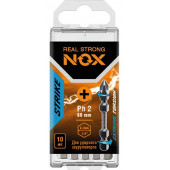 Бита ударная 333260 STRIKE impact PH2x60 мм, 10 шт бокс NOX