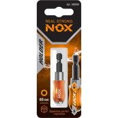 Держатель для бит QUICK LOCK 60 мм, E6.3, 1 шт NOX
