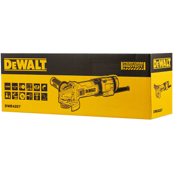 Угловая шлифмашинка DWE4257-QS 1500 Вт, 125 мм DEWALT-4