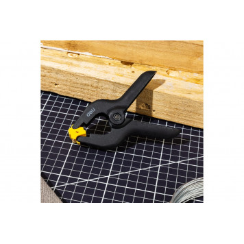 Струбцина DL110004 пружинная, зажим 100мм, Deli-1