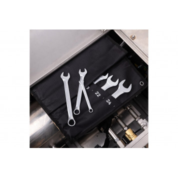 Набор DL130014A комбинированных ключей 14шт, Deli-4