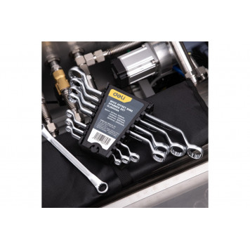 Набор DL150008A накидных ключей 8шт, Deli-6