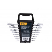 Набор DL160008A рожковых ключей 8шт, Deli