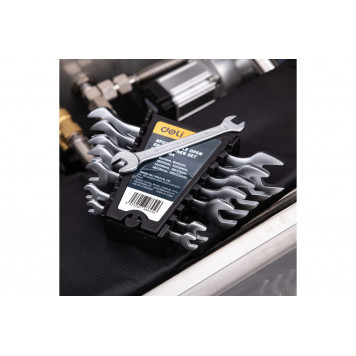 Набор DL160008A рожковых ключей 8шт, Deli-6