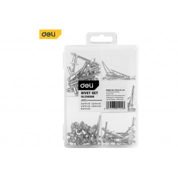 Набор DL236906 заклепок 75шт, Deli-5
