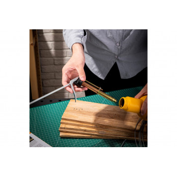 Маслёнка DL2403 стальная 330мл, Deli-3